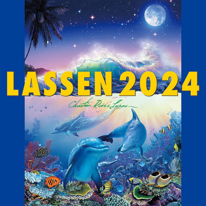 Try-X 2024 Wall Calendar Lassen CL-472 60x30cm