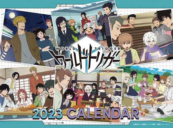 Toei Animation World Trigger 2023 Desktop Calendar CL-017
