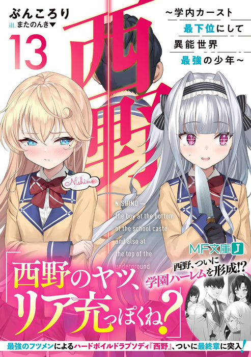 Nishino: Gakunai Caste Saikai ni shite Inou Sekai Saikyou no Shounen 13 (Light Novel)