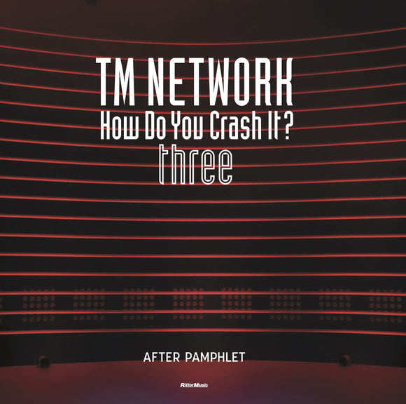 TM NETWORK How Do You Crash It? three AFTER PAMPHLET