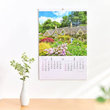 New Japan Calendar 2023 Wall Calendar English Garden NK405