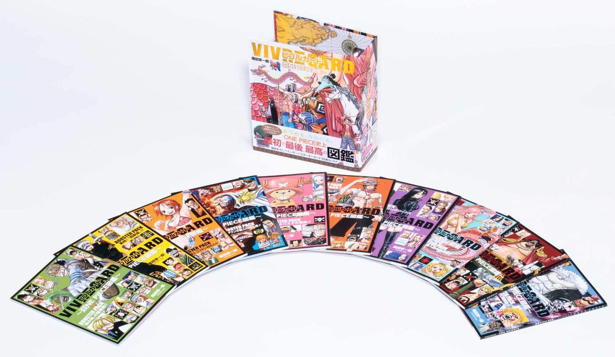 VIVRE CARD ONE PIECE Visual Dictionary First Folder Set