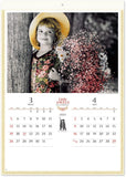 New Japan Calendar 2023 Wall Calendar Little Angels 7 Sheets NK36