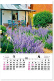 New Japan Calendar 2024 Wall Calendar English Garden NK405 750x504mm