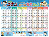 Shogakukan Bath Poster Case Closed (Detective Conan) Multiplication Table