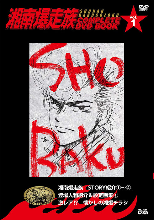 Shounan Bakusouzoku COMPLETE DVD BOOK vol.1