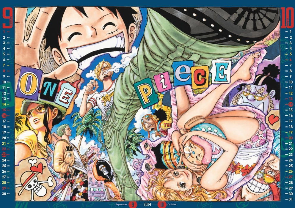 ONE PIECE Comic Calendar (Large Size) 2024