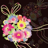 Scratch Art for Balancing the Autonomic Nervous System: Elegant Japanese Floral Patterns