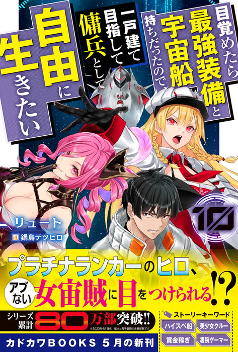 Mezametara Saikyou Soubi to Uchuusen-mochi Datta no de, Ikkodate Mezashite Youhei Toshite Jiyuu ni Ikitai 10 (Light Novel)