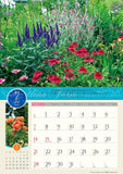 Try-X 2024 Wall Calendar Ueno Farm Hokkaido Garden CL-478 52x36cm