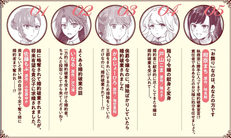 Konyaku Haki saremashitaga, Shiawase ni Kurashite Orimasu wa! Anthology Comic 4