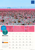 Try-X 2024 Wall Calendar I Want to Go Before I Die! World's Stunning Views CL-461 52x36cm