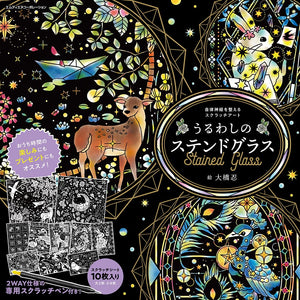 Scratch Art for Balancing the Autonomic Nervous System: Enchanting Stained  Glass (Scratch Art Book) – Japanese Book Store