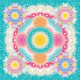 Scratch Art for Balancing the Autonomic Nervous System: Flower Kaleidoscope to Enjoy Colors
