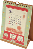 New Japan Calendar 2023 Desk Calendar Furukawashiko Retro Diary NK8957-4