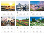 Travel Through the Four Seasons Japanese Landscape (Impress Calendar 2024)