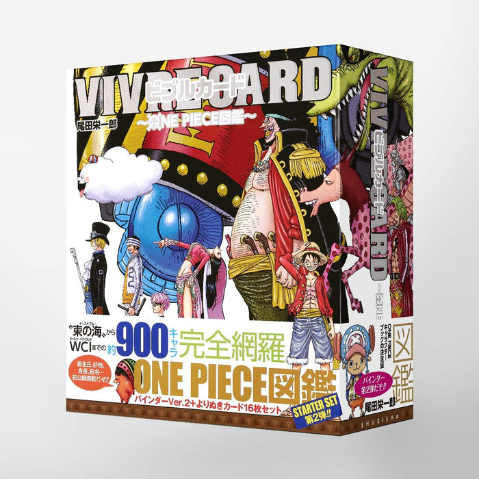 VIVRE CARD ONE PIECE Visual Dictionary STARTER SET Vol.2