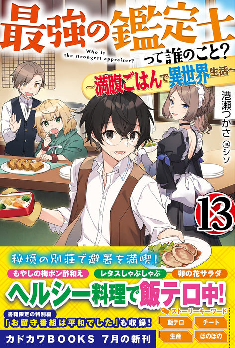 Saikyou no Kanteishi tte Dare no koto? 13 - Manpuku Gohan de Isekai Seikatsu - (Light Novel)