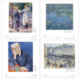 Todan 2024 Wall Calendar Western European Masterpiece Collection 60.8 x 42.5cm TD-745