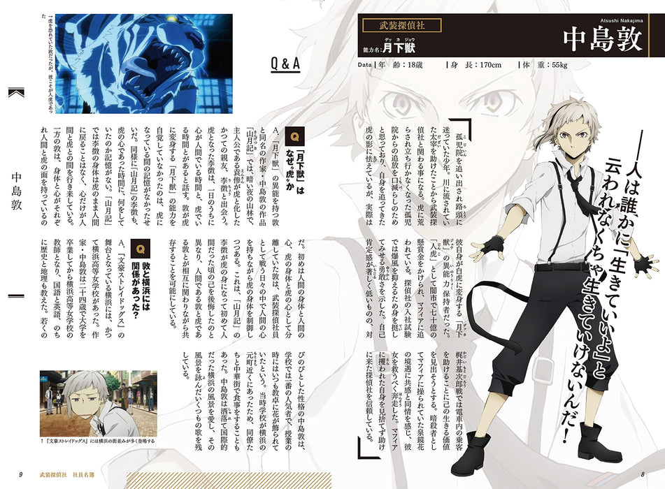 Bungo Stray Dogs Official Handbook