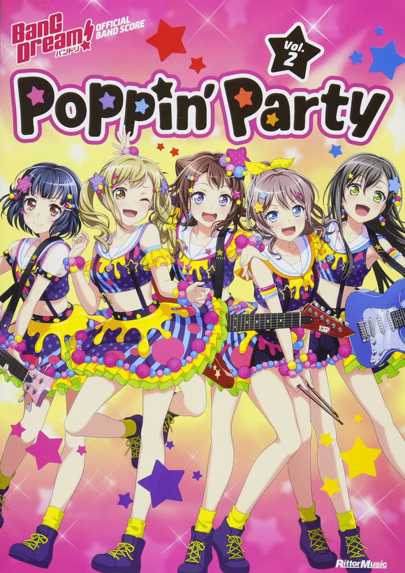 BanG Dream! Official Band Score Poppin'Party Vol.2