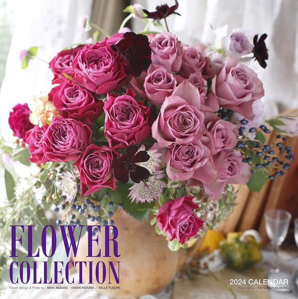2024 Calendar Flower Collection