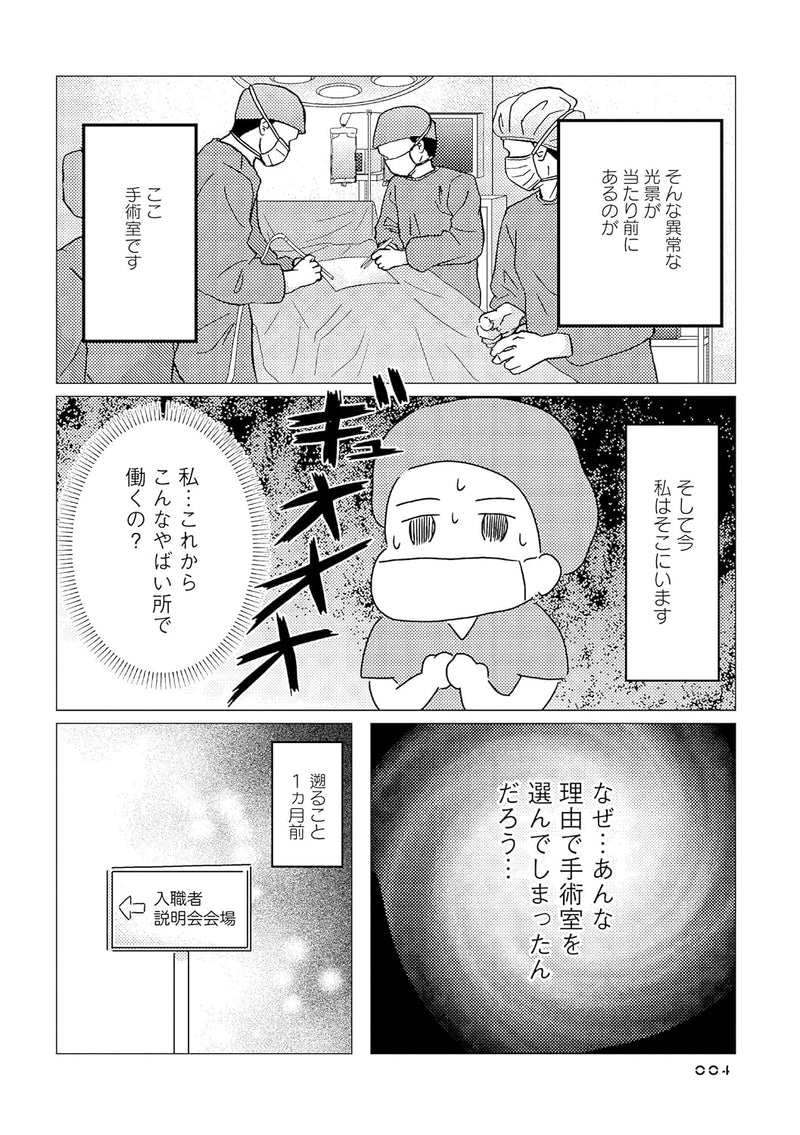 Shujutsushitsu no Naka de Hataraite imasu. Opeshitsu Kangoshi ga Mita Seishi no Genba