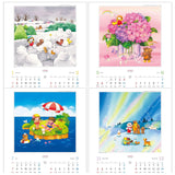 Todan 2024 Wall Calendar Etsuko Kotani Fairy Tale Art Book 53.5 x 38cm TD-927