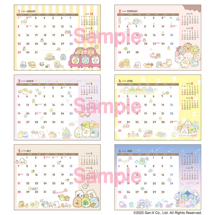 Sumikko Gurashi Desk Calendar 2023