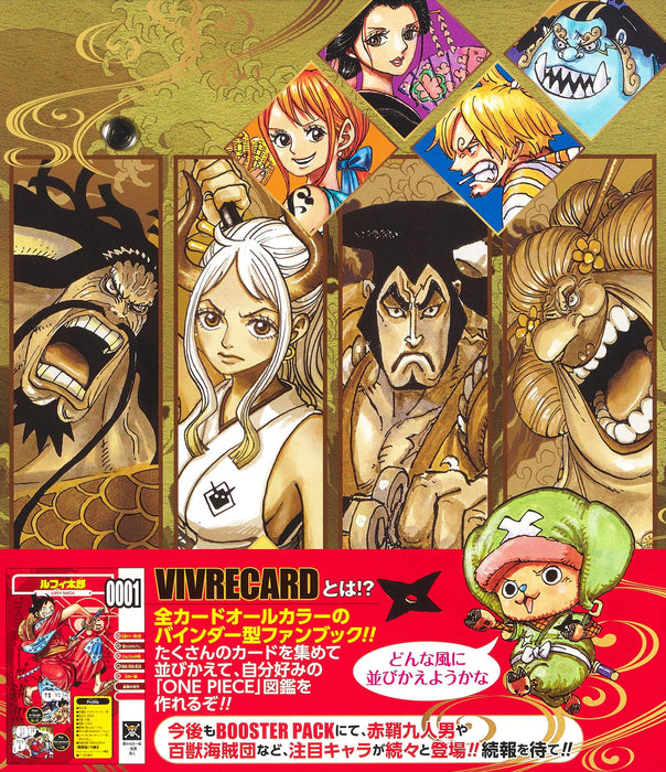 VIVRE CARD ONE PIECE Virtual Dictionary NEW STARTER SET Vol.1