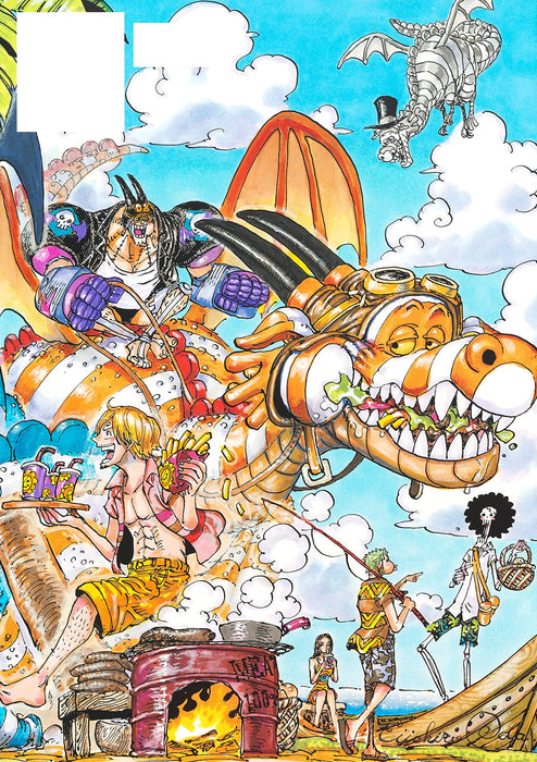 ONEPIECE Illustration Collection COLORWALK 10 DRAGON