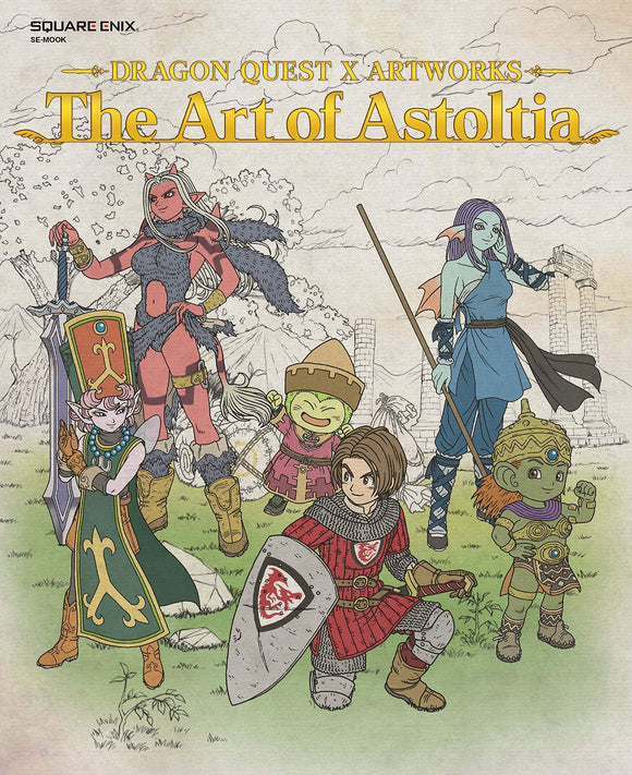 Dragon Quest X Artworks The Art of Astoltia
