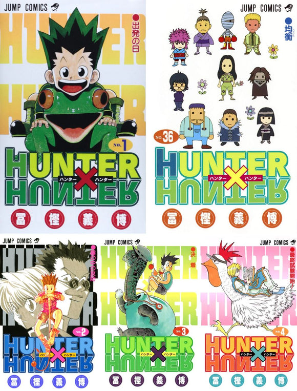 HUNTER x HUNTER Vol. 1 - 36 Set – Japanese Book Store
