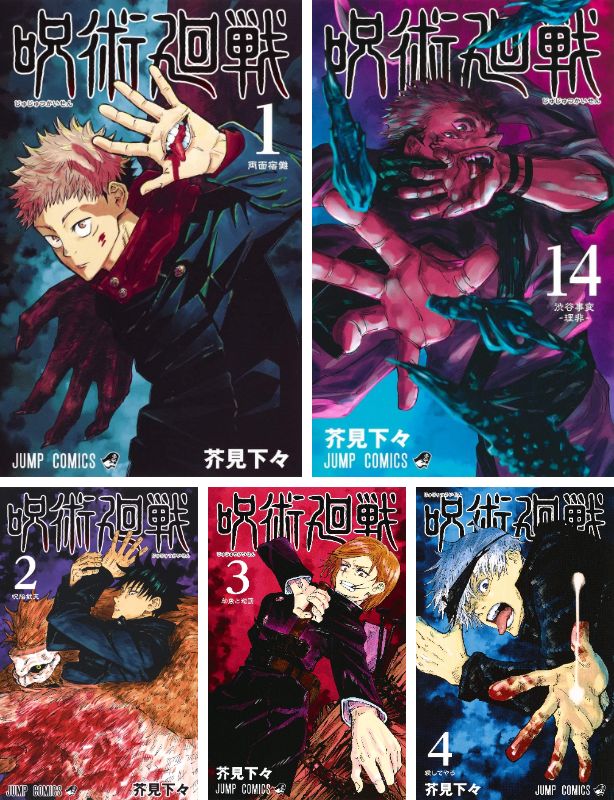 Jujutsu Kaisen Vol. 1-14 Set – Japanese Book Store